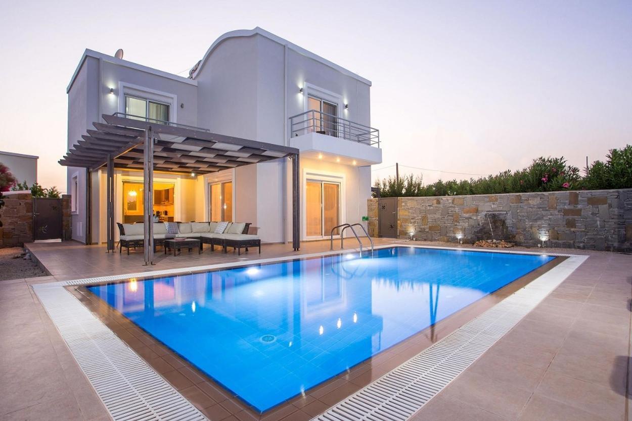 Luxury Villa Petalutha Kolymbia Exteriér fotografie