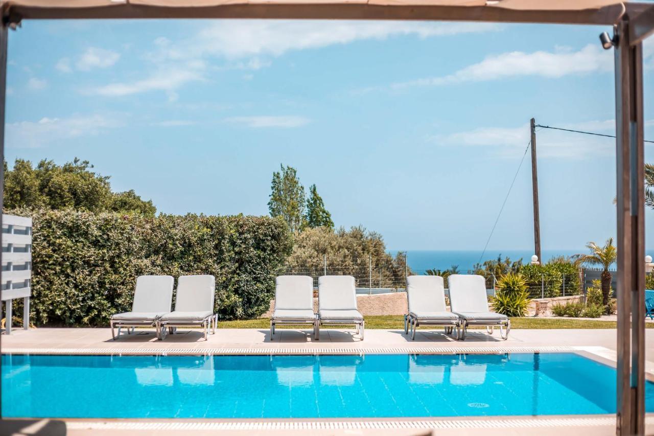 Luxury Villa Petalutha Kolymbia Exteriér fotografie