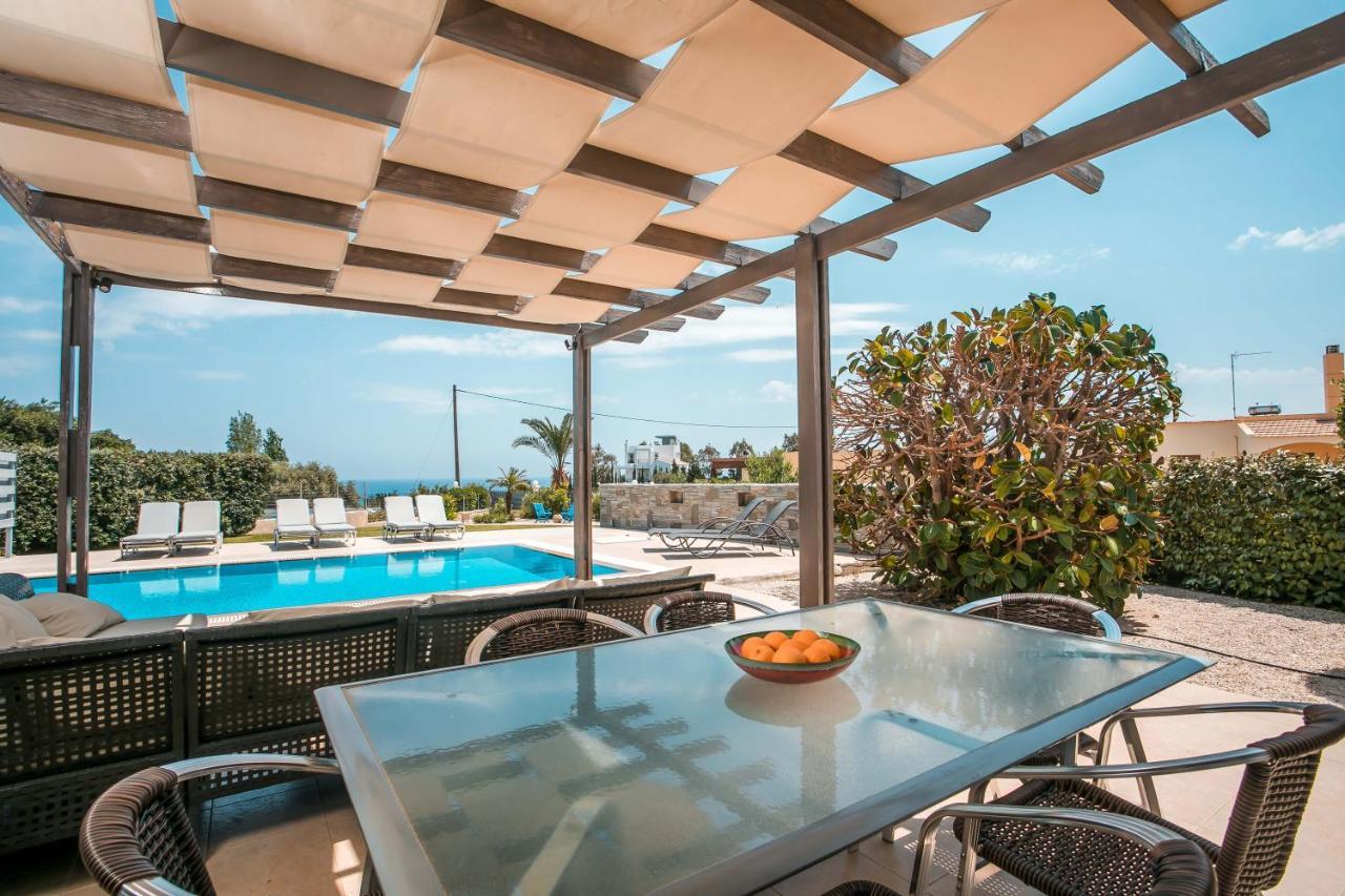 Luxury Villa Petalutha Kolymbia Exteriér fotografie